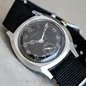 ETERNA Majetek Vojenske Spravy Watch Pilot’s Wristwatch Czech Air Force WWII - Cal. 520 3 ADJ