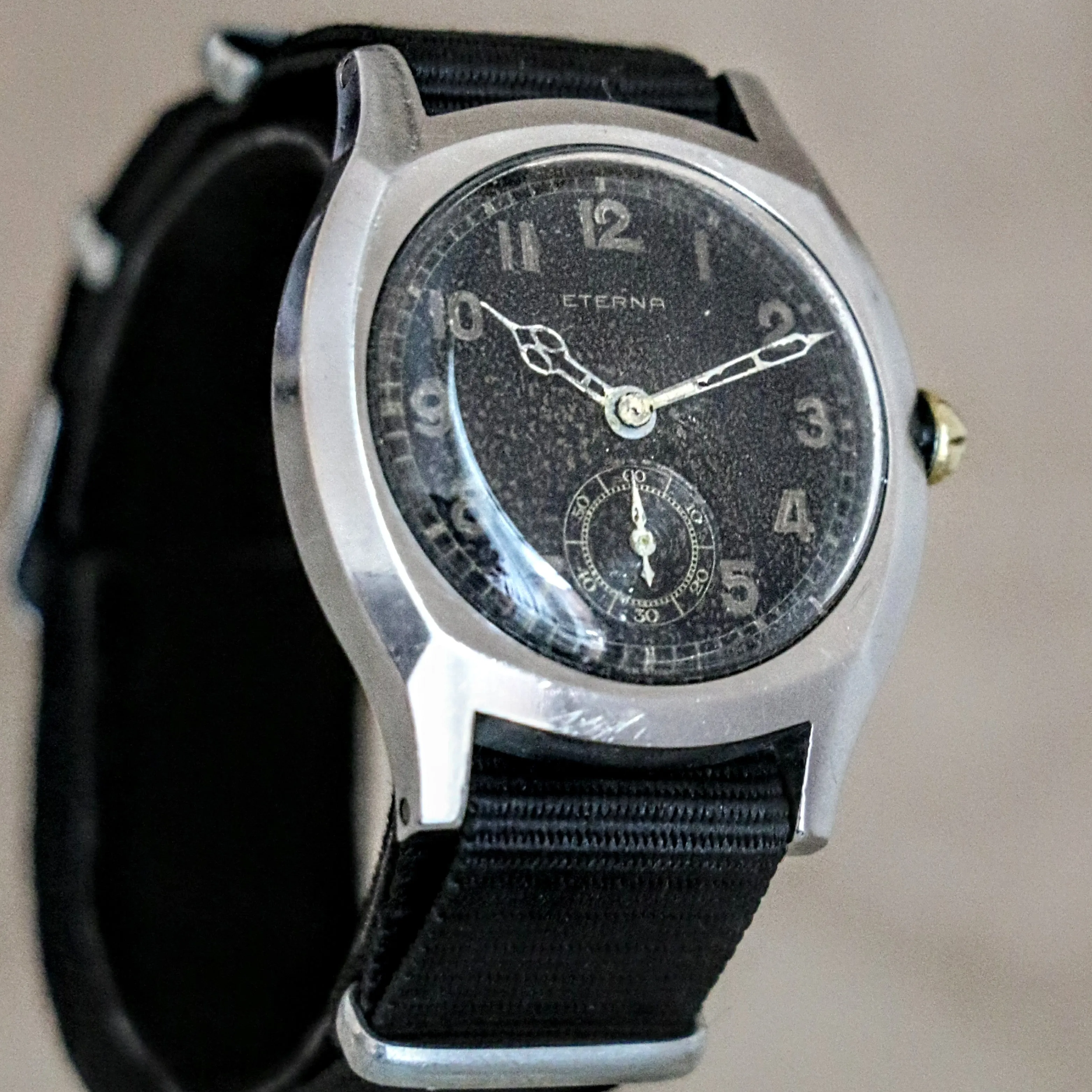 ETERNA Majetek Vojenske Spravy Watch Pilot’s Wristwatch Czech Air Force WWII - Cal. 520 3 ADJ