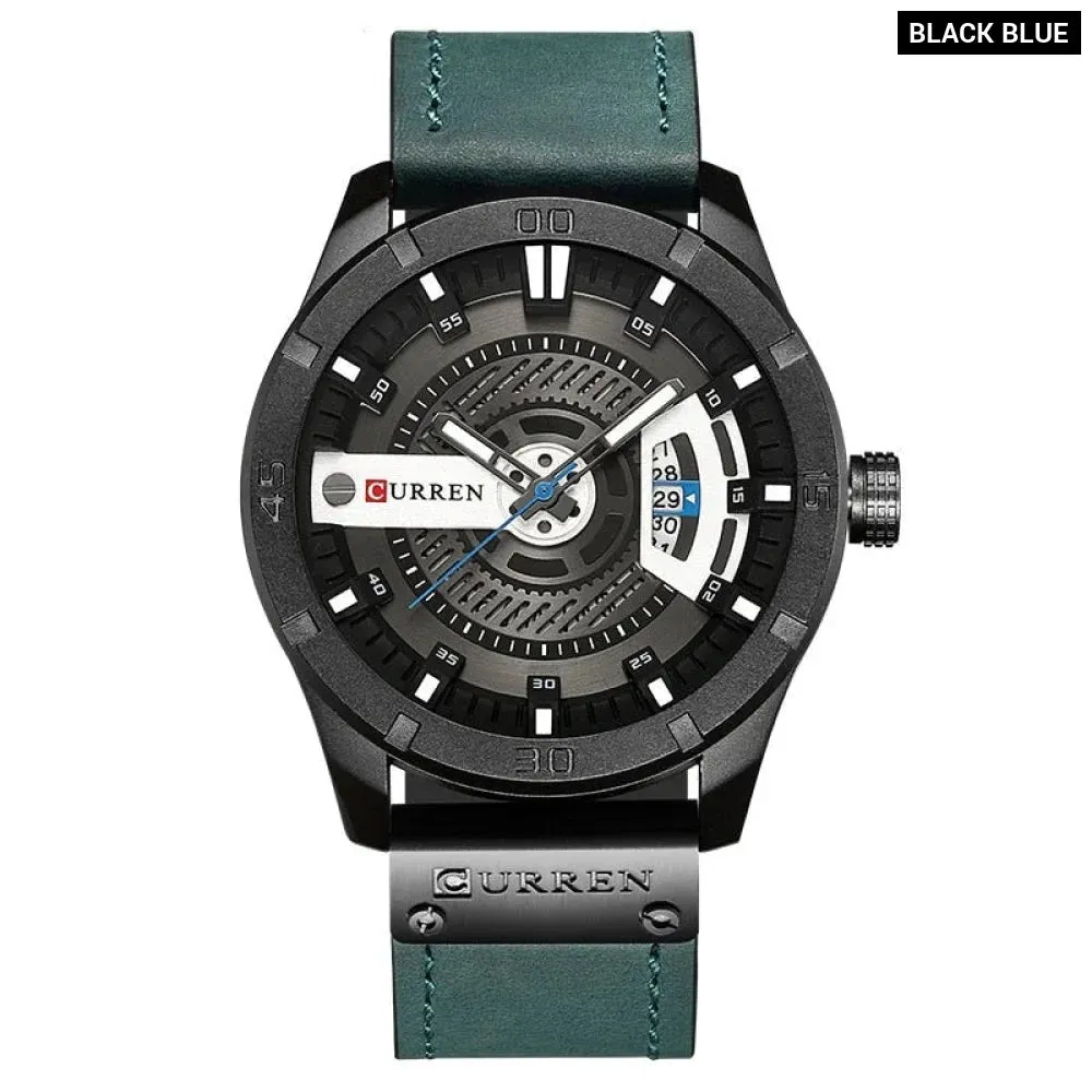 Fashion Creative Watches Casual Military Quartz Sports Wristwatch Display Date Male Clock Hodinky