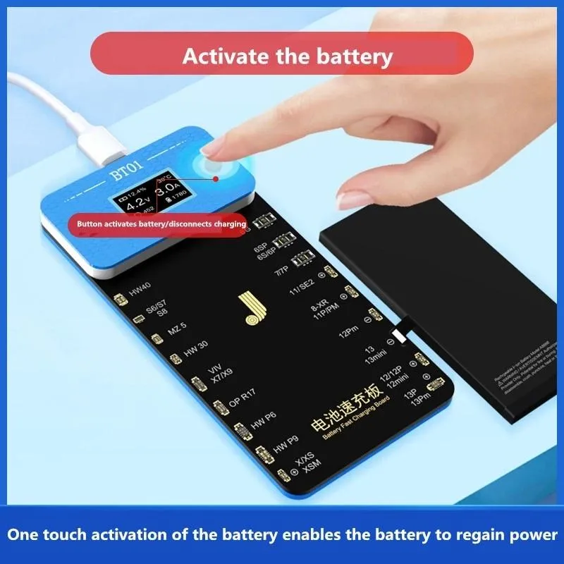 Fast Charging Battery Board for Jcid Bt01