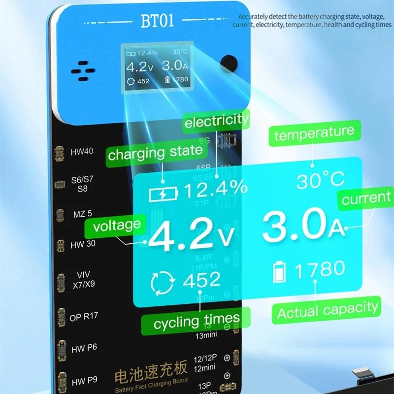 Fast Charging Battery Board for Jcid Bt01