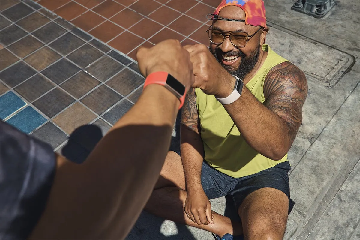 Fitbit Charge 6 Fitness Tracker | Coral
