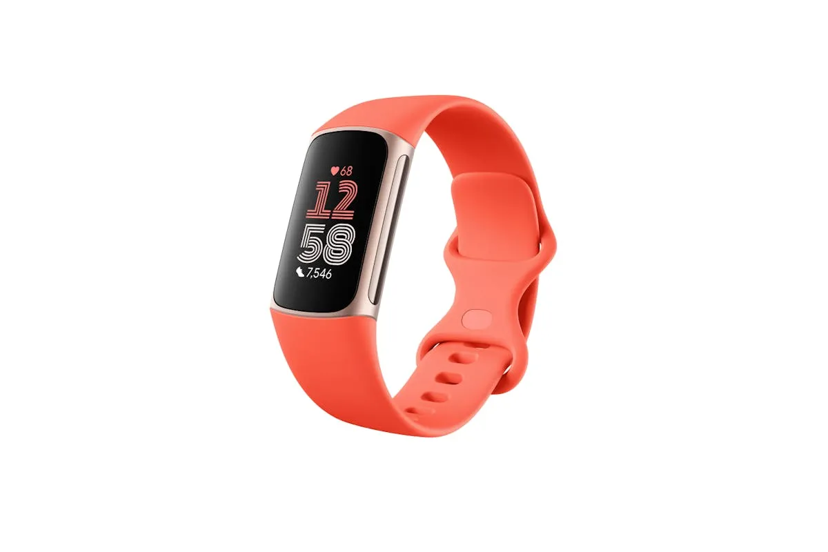 Fitbit Charge 6 Fitness Tracker | Coral
