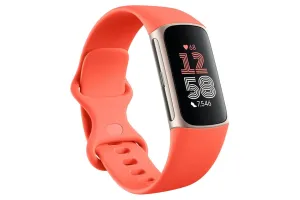 Fitbit Charge 6 Fitness Tracker | Coral