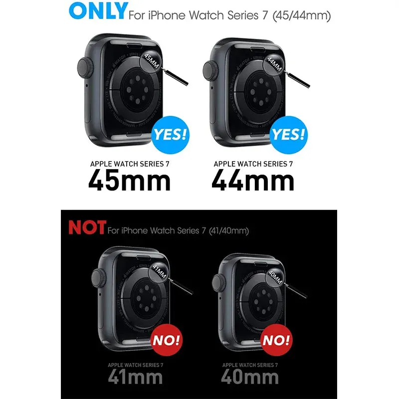 For Apple Watch 9 / 8 / 7 45Mm Apple Watch 6 / Se / 5 / 4 44Mm Ub Pro Rugged Protective Case With Strap Bands