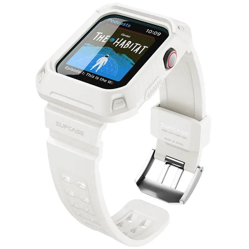 For Apple Watch 9 / 8 / 7 45Mm Apple Watch 6 / Se / 5 / 4 44Mm Ub Pro Rugged Protective Case With Strap Bands