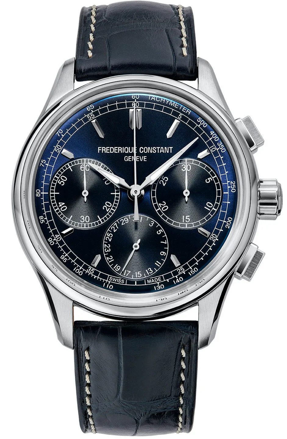 Frederique Constant Watch Flyback Chronograph Mens