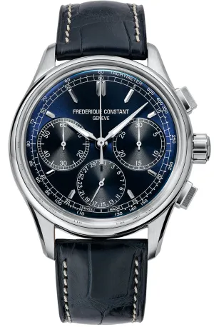 Frederique Constant Watch Flyback Chronograph Mens
