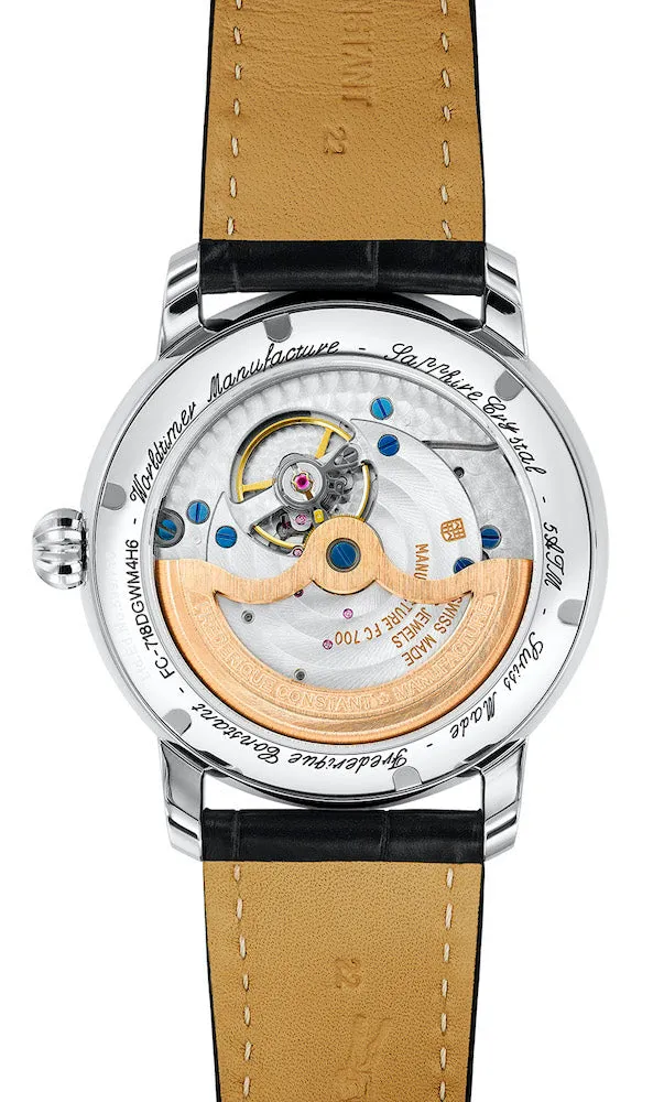 Frederique Constant Watch Worldtimer Manufacture Mens