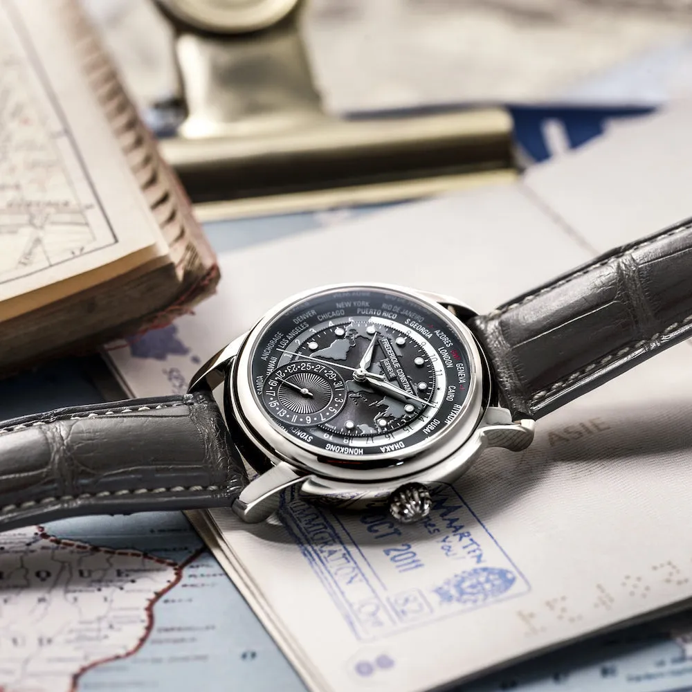 Frederique Constant Watch Worldtimer Manufacture Mens