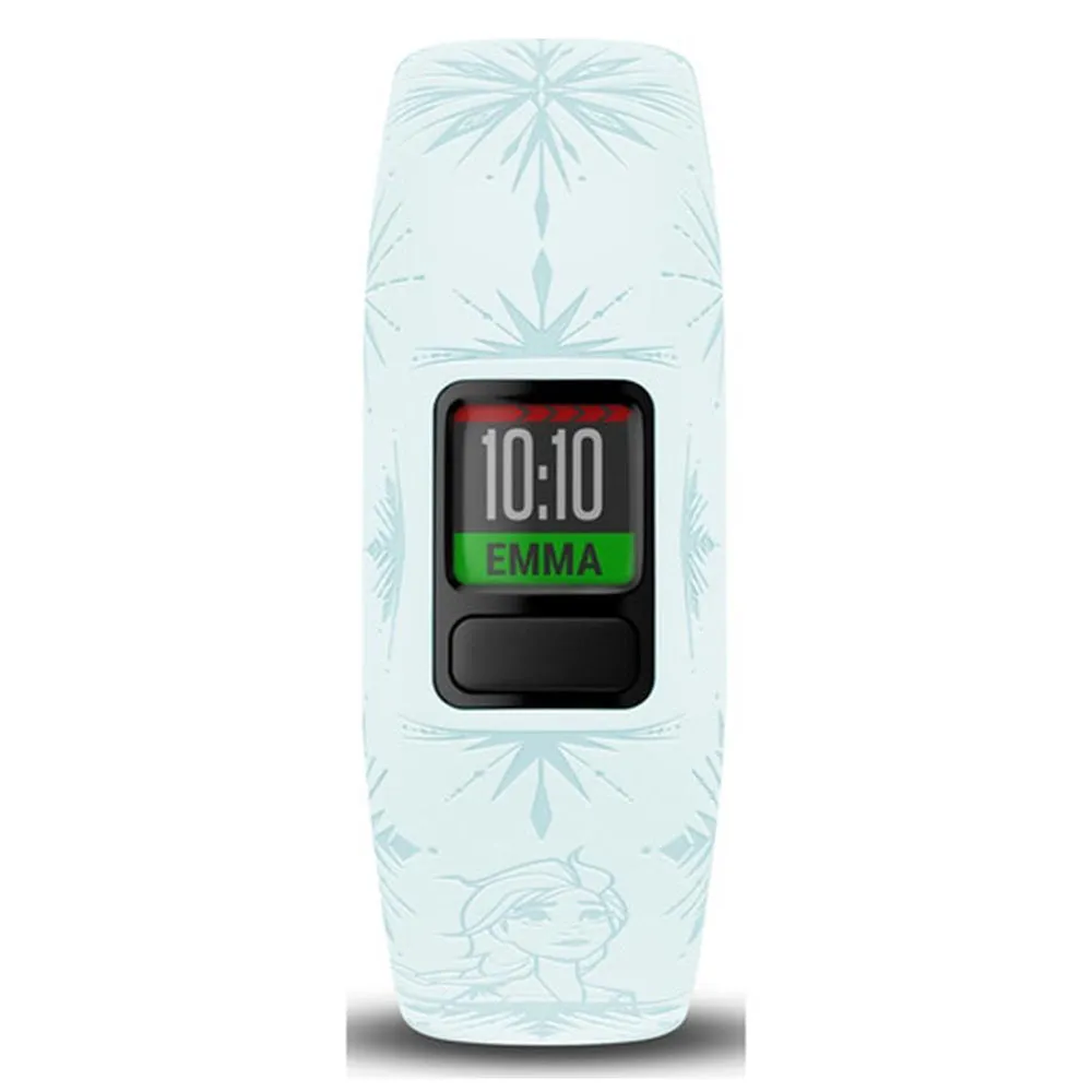 Garmin vivofit Jr 2 Kids Disney Frozen 2 Elsa Silicone Band Fitness/Activity Tracker Smart Watch - 010-01909-38