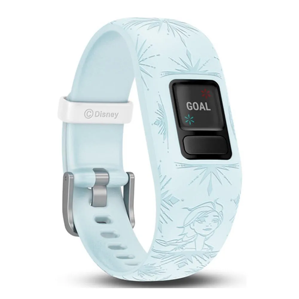 Garmin vivofit Jr 2 Kids Disney Frozen 2 Elsa Silicone Band Fitness/Activity Tracker Smart Watch - 010-01909-38