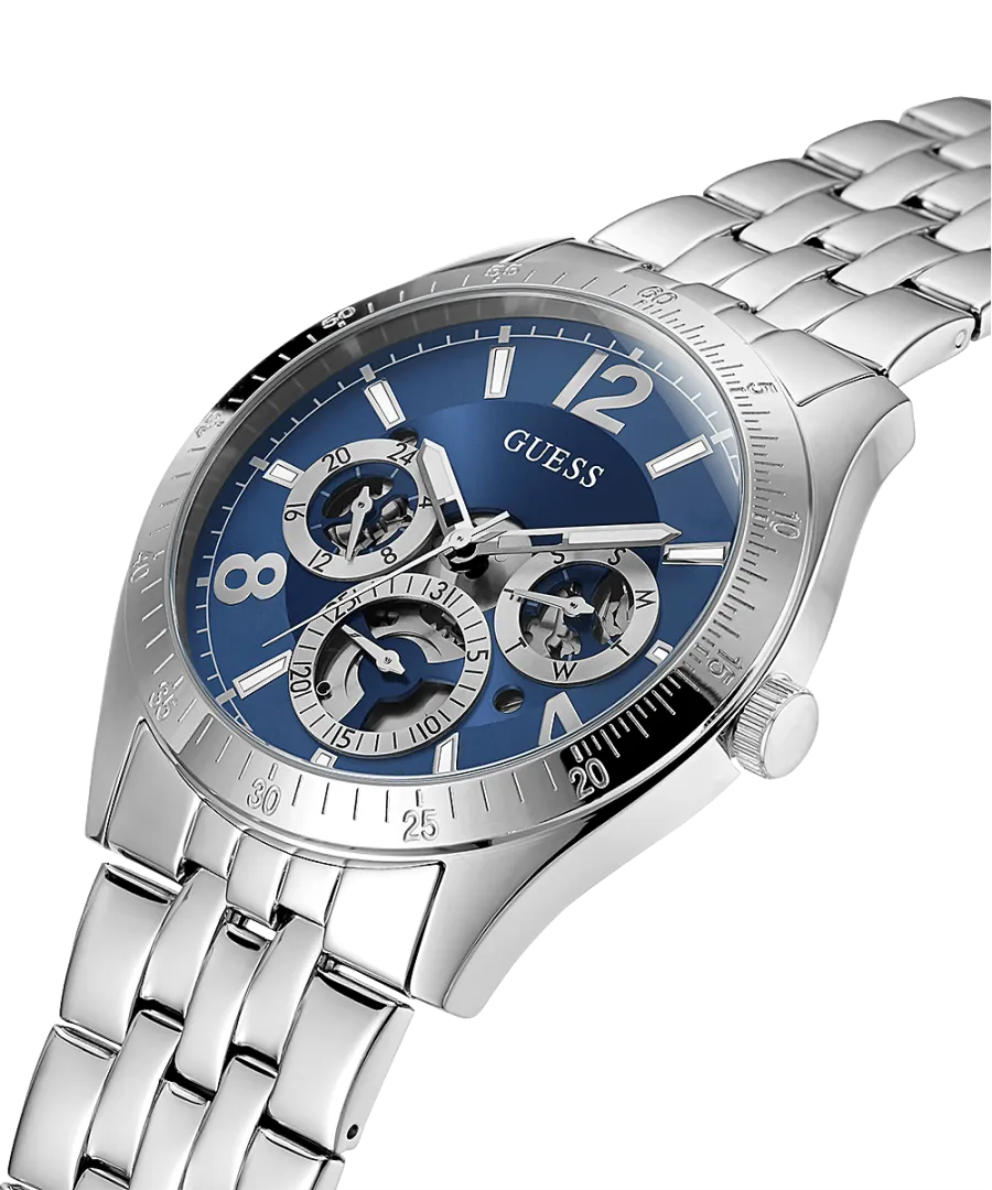 Guess GW0215G1 Silver Tone Case Silver Tone Stainless Steel Watch