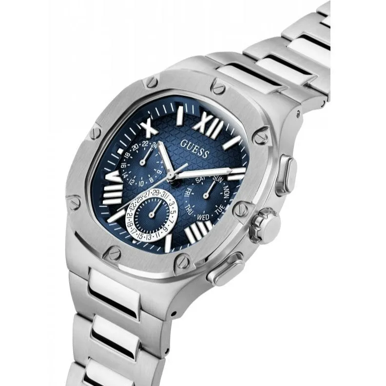 Guess Headline Men's Silver Watch GW0572G1