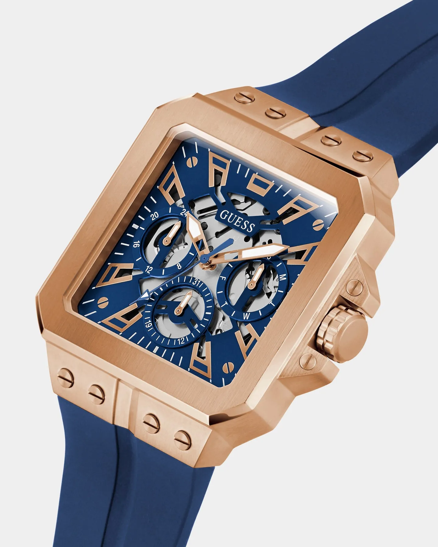 Guess Mainline Leo Watch Gold