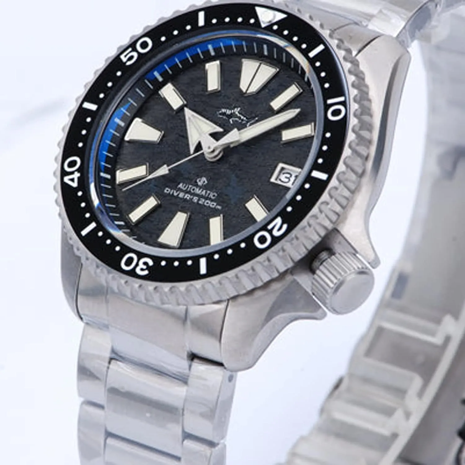 Heimdallr Titanium Diver Watches for Men, 42mm NH35A Movement Mens Automatic Watches, 200 Meter Water Resistant