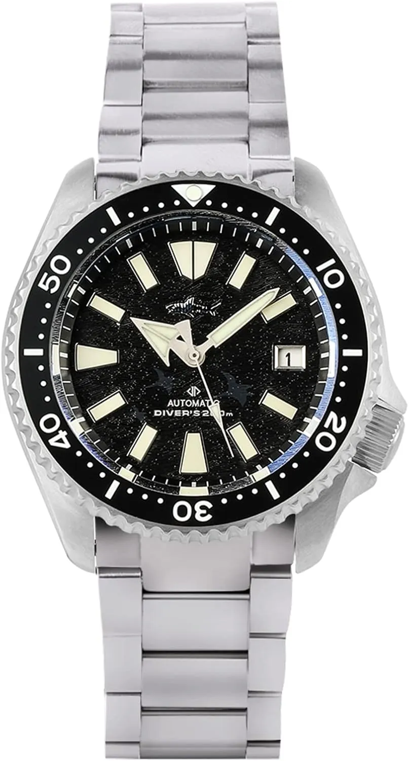 Heimdallr Titanium Diver Watches for Men, 42mm NH35A Movement Mens Automatic Watches, 200 Meter Water Resistant