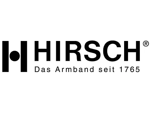 Hirsch Accent Black Rubber Quick Release Watch Strap