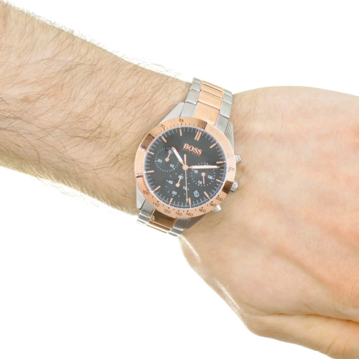 Hugo Boss Talent Chronograph Black Dial Men's Watch 1513584