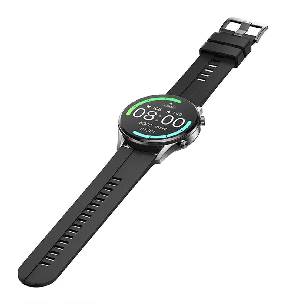 IMILAB W12 Smart Watch Black Case With Black Strap