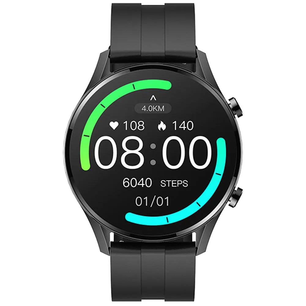 IMILAB W12 Smart Watch Black Case With Black Strap