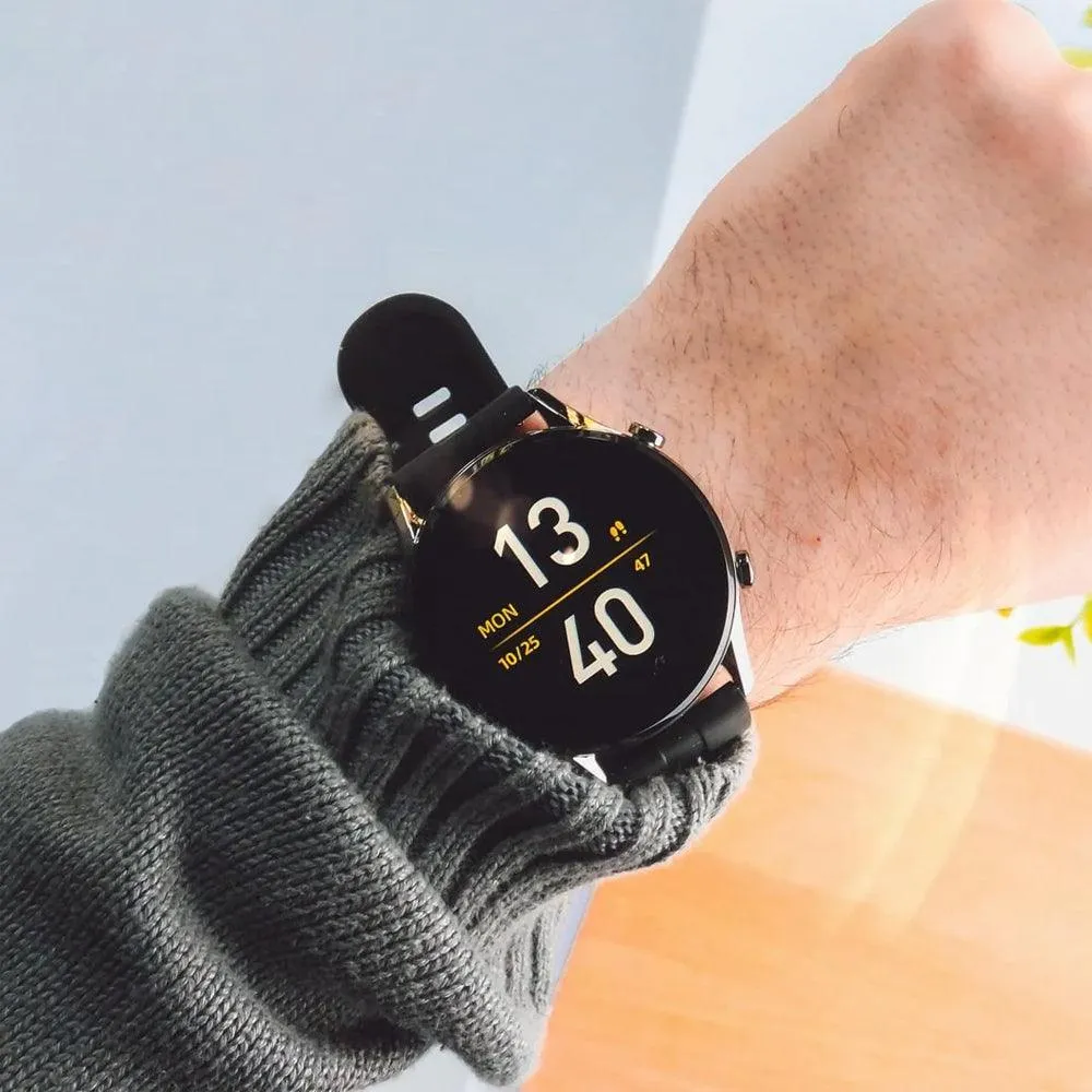 IMILAB W12 Smart Watch Black Case With Black Strap