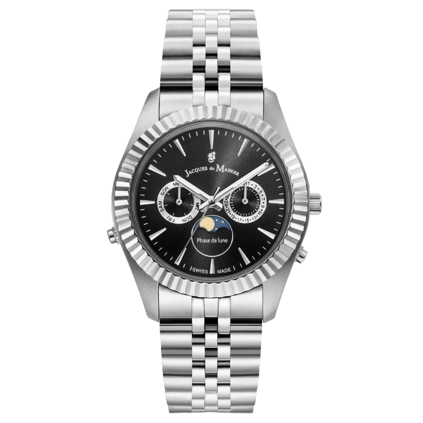 Inspiration Moonphase Black/Silver