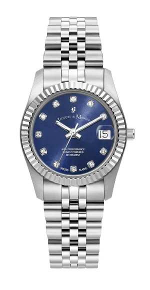 Jacques du Manoir Inspiration Passion 34mm Day Date Luxury Watch