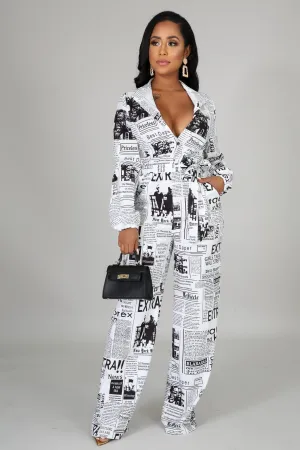 Keeping you in Sync Jumpsuit