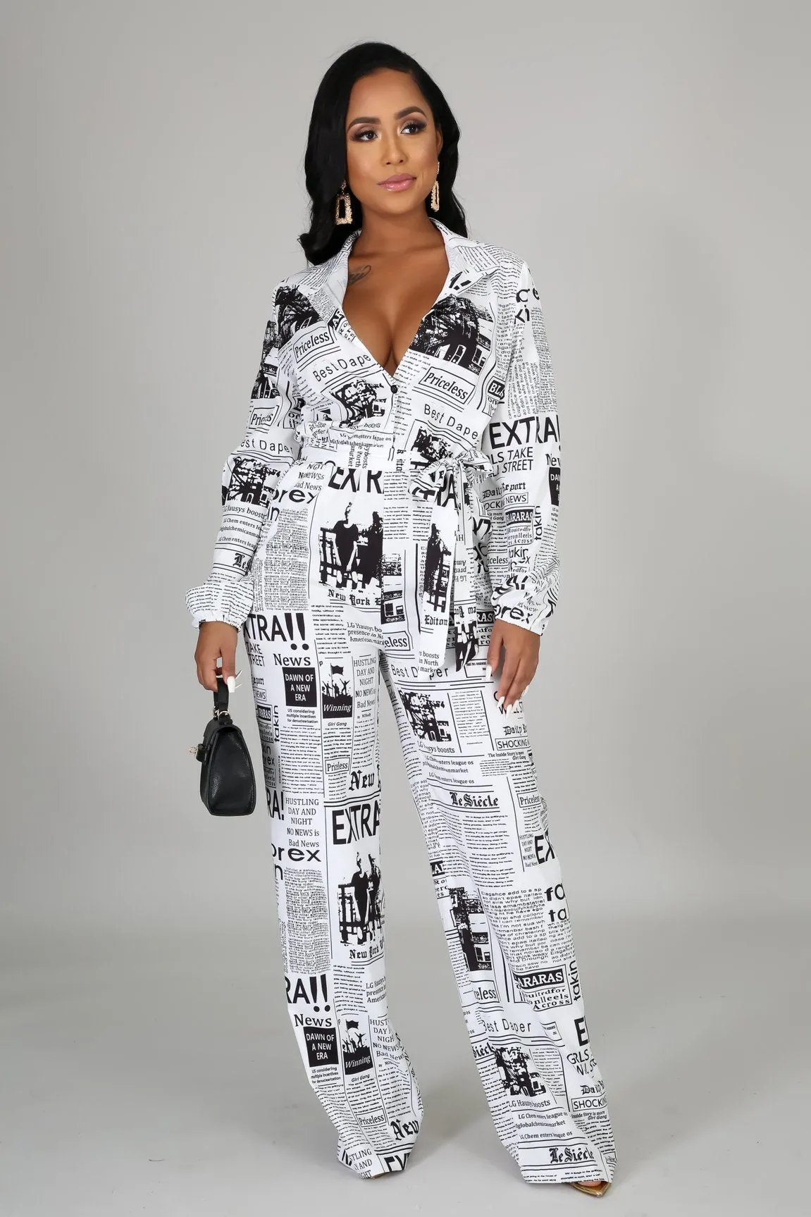Keeping you in Sync Jumpsuit
