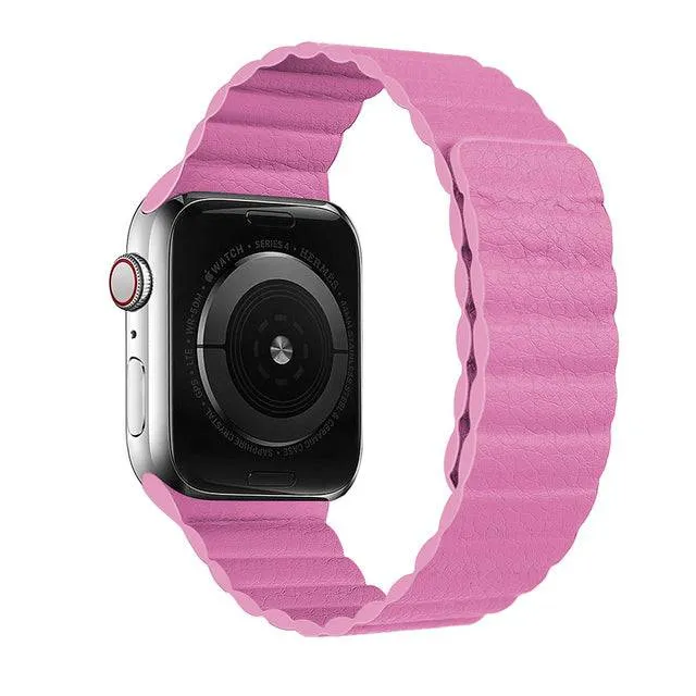 Leather loop strap for Apple Watch band