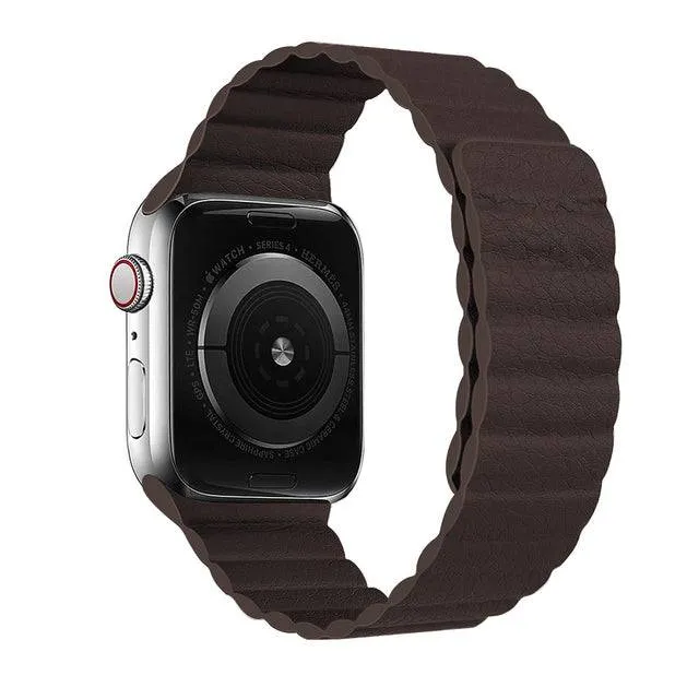 Leather loop strap for Apple Watch band