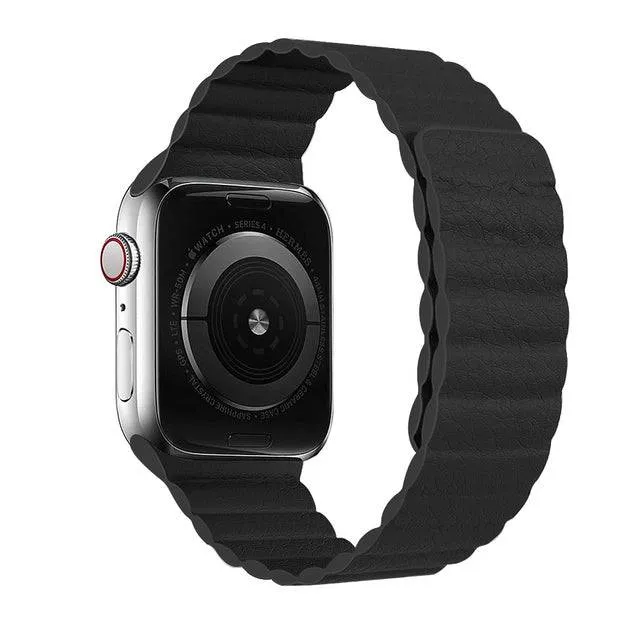 Leather loop strap for Apple Watch band