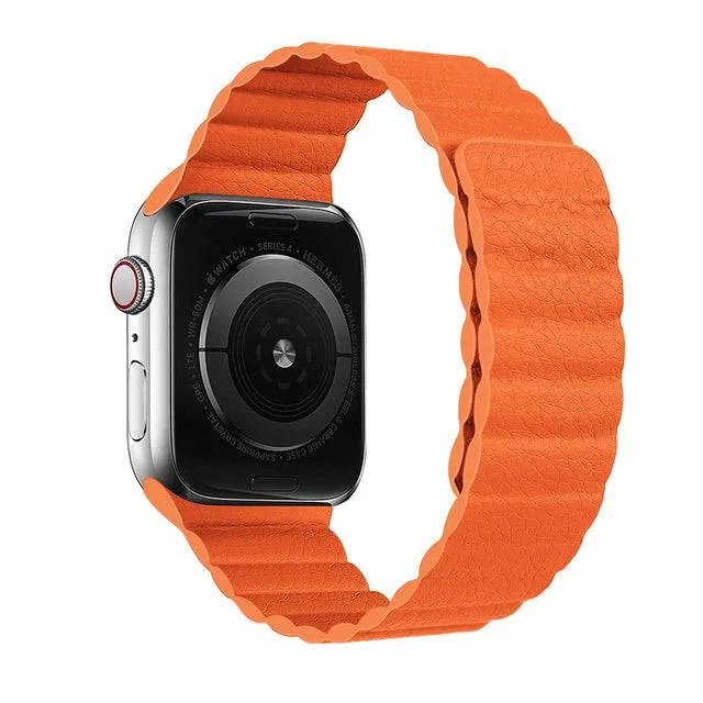 Leather loop strap for Apple Watch band