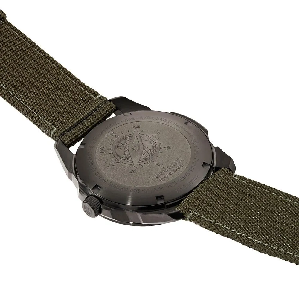 Luminox Men's Atacama Adventurer 1760 Series Khaki Green Textile Strap Khaki Green Analog Dial Quartz Watch - XL.1767