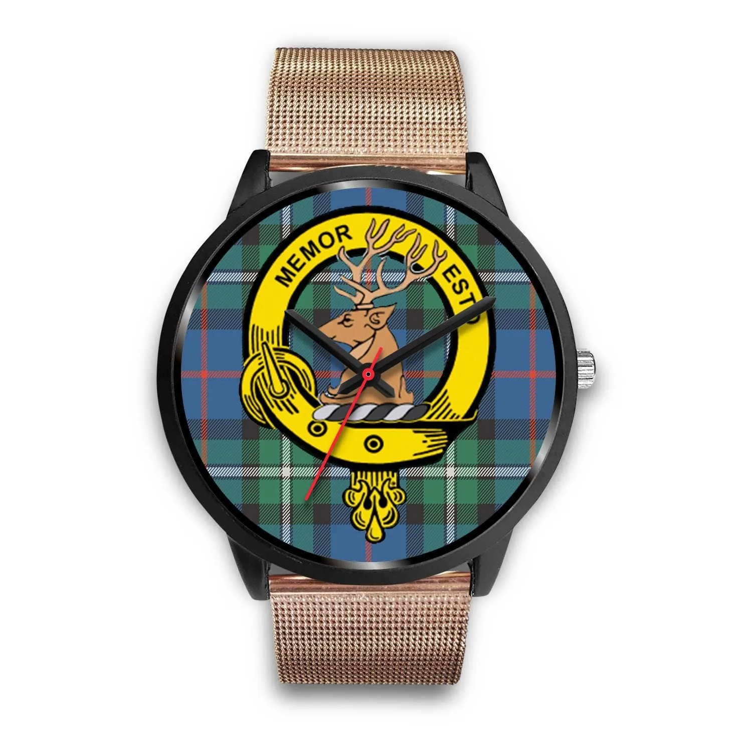 MacPhail Clan Badge Tartan Black Watch