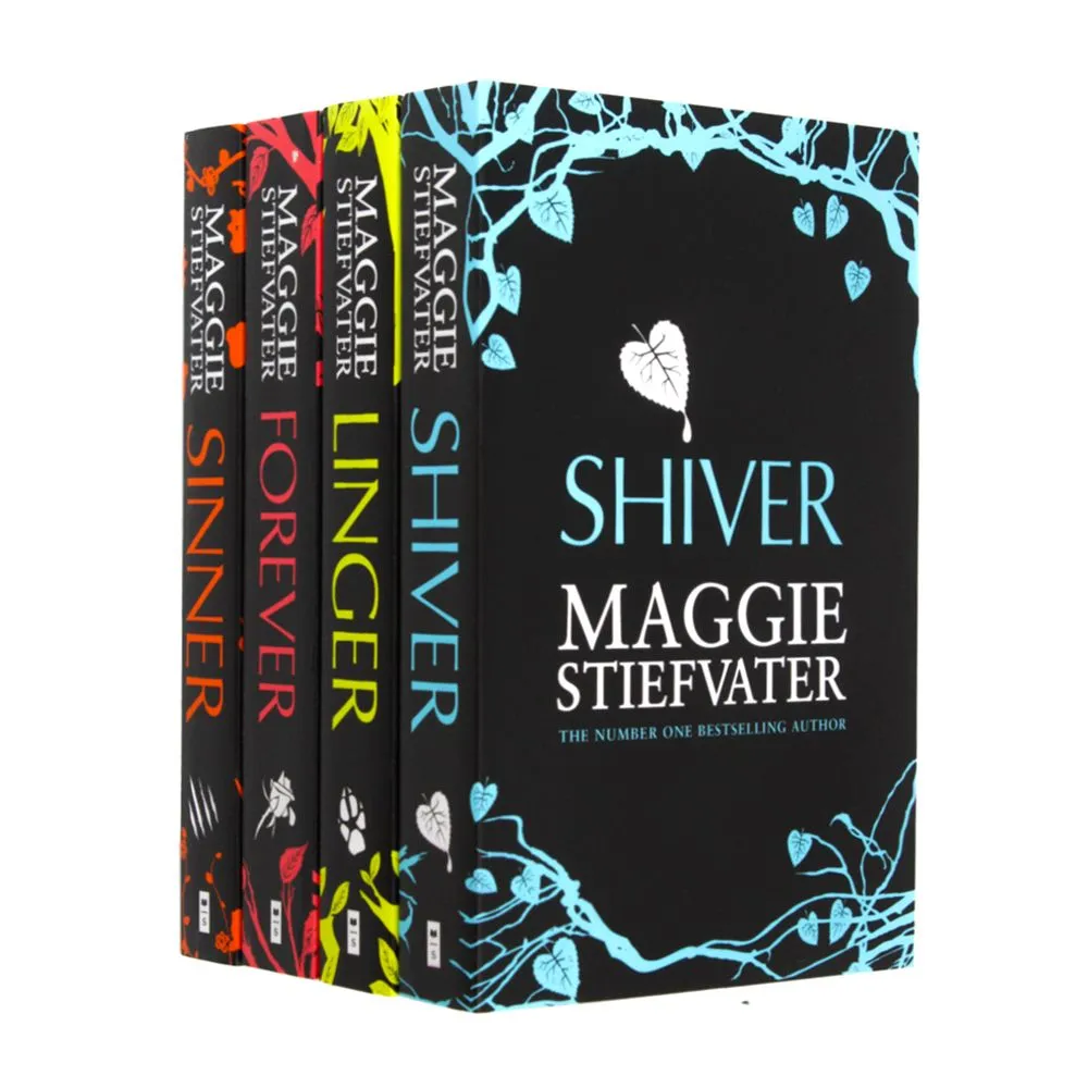 Maggie Stiefvater 4-Book Collection Set – Shiver, Linger, Forever & Sinner | YA Fantasy Romance Series, Wolves, Magic & Adventure| Bestselling Fiction