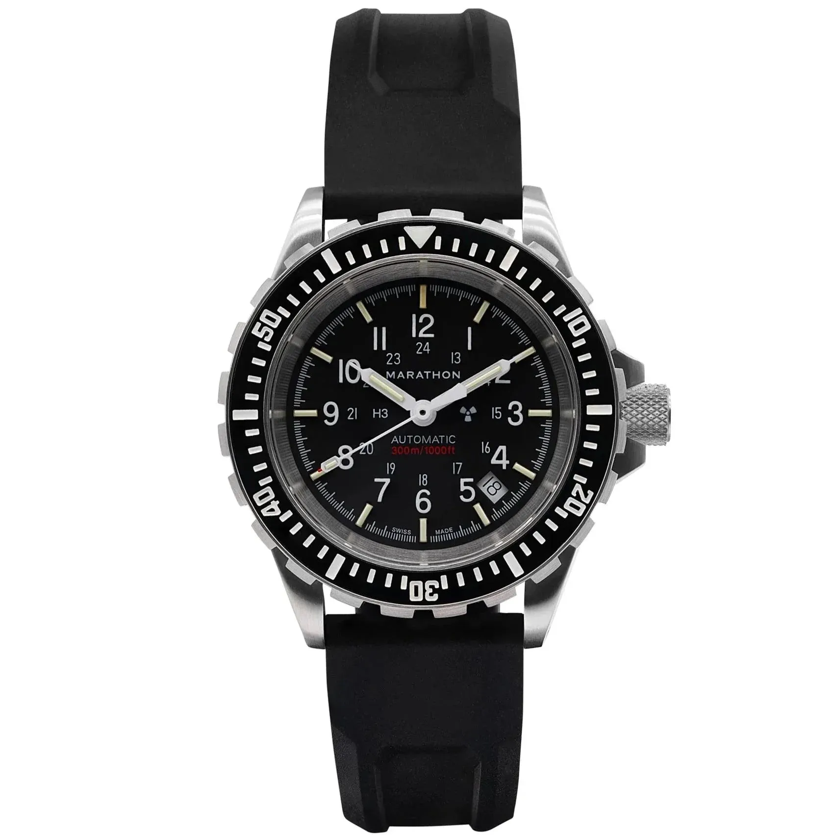 Marathon Large Diver's Automatic (GSAR) - 41mm No Government Markings Stainless Steel WW194006NGM
