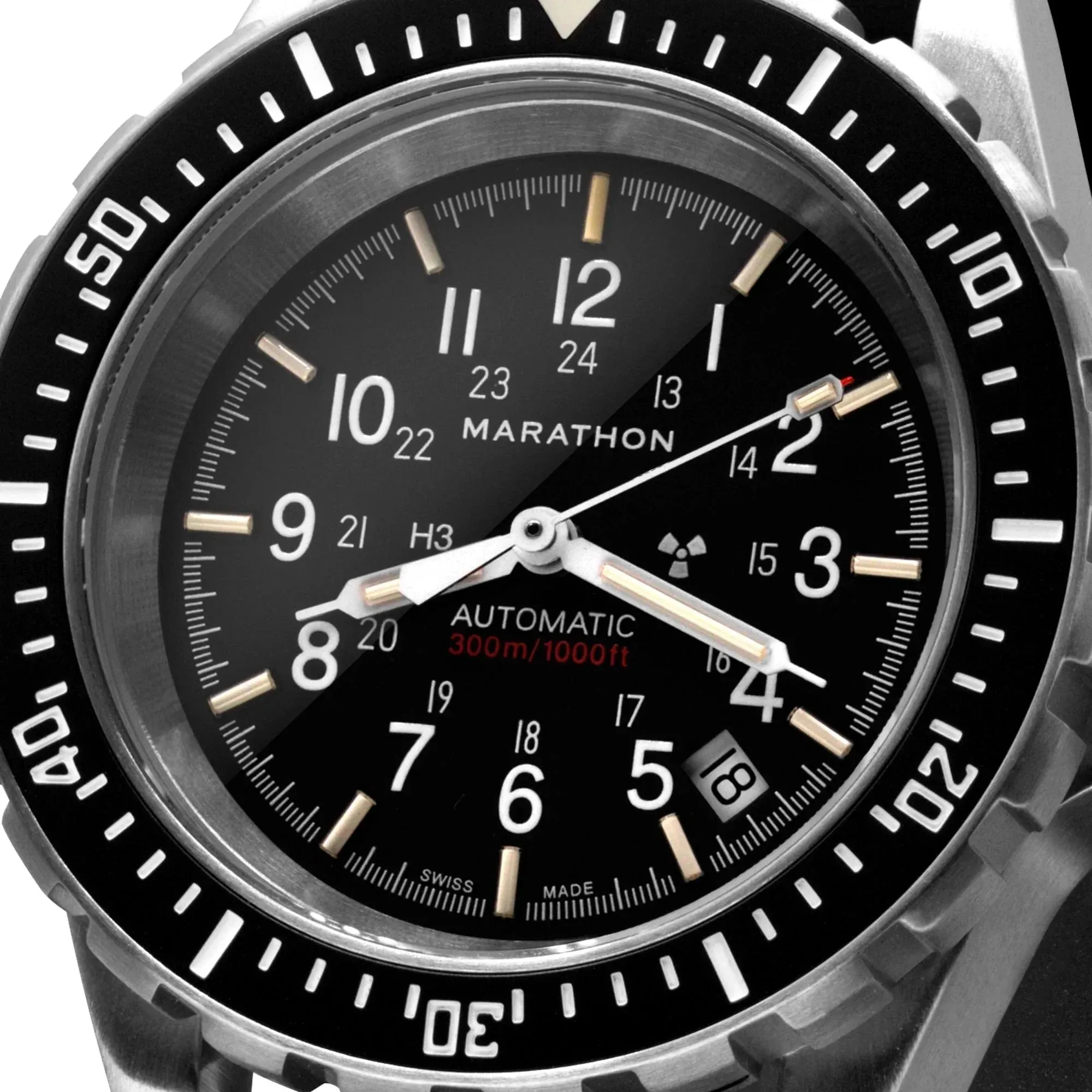 Marathon Large Diver's Automatic (GSAR) - 41mm No Government Markings Stainless Steel WW194006NGM
