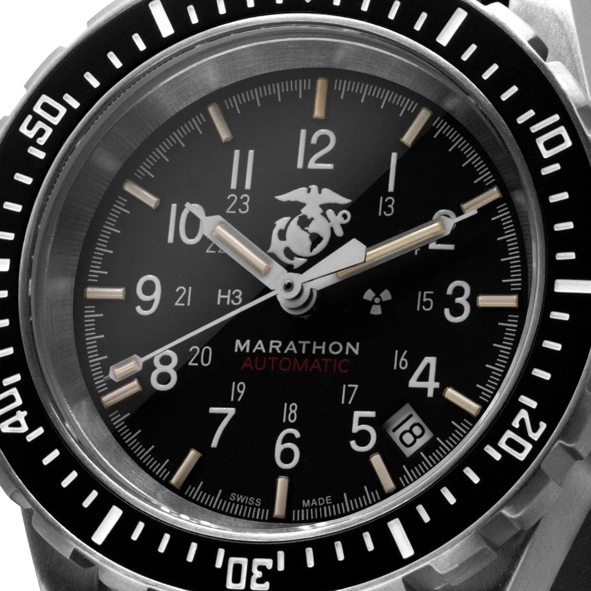Marathon Large Diver's Automatic (GSAR) - 41mm USMC Stainless Steel WW194006USMC