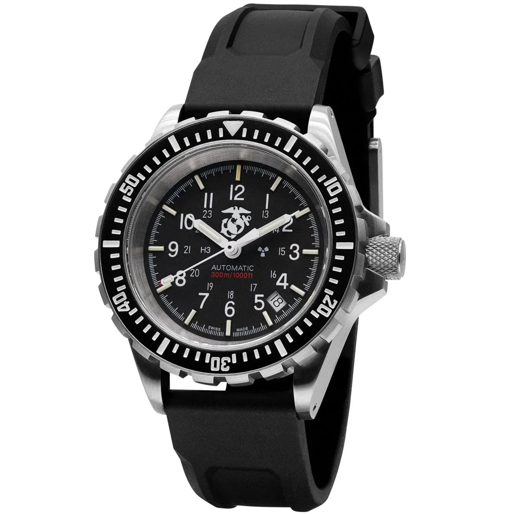 Marathon Large Diver's Automatic (GSAR) - 41mm USMC Stainless Steel WW194006USMC