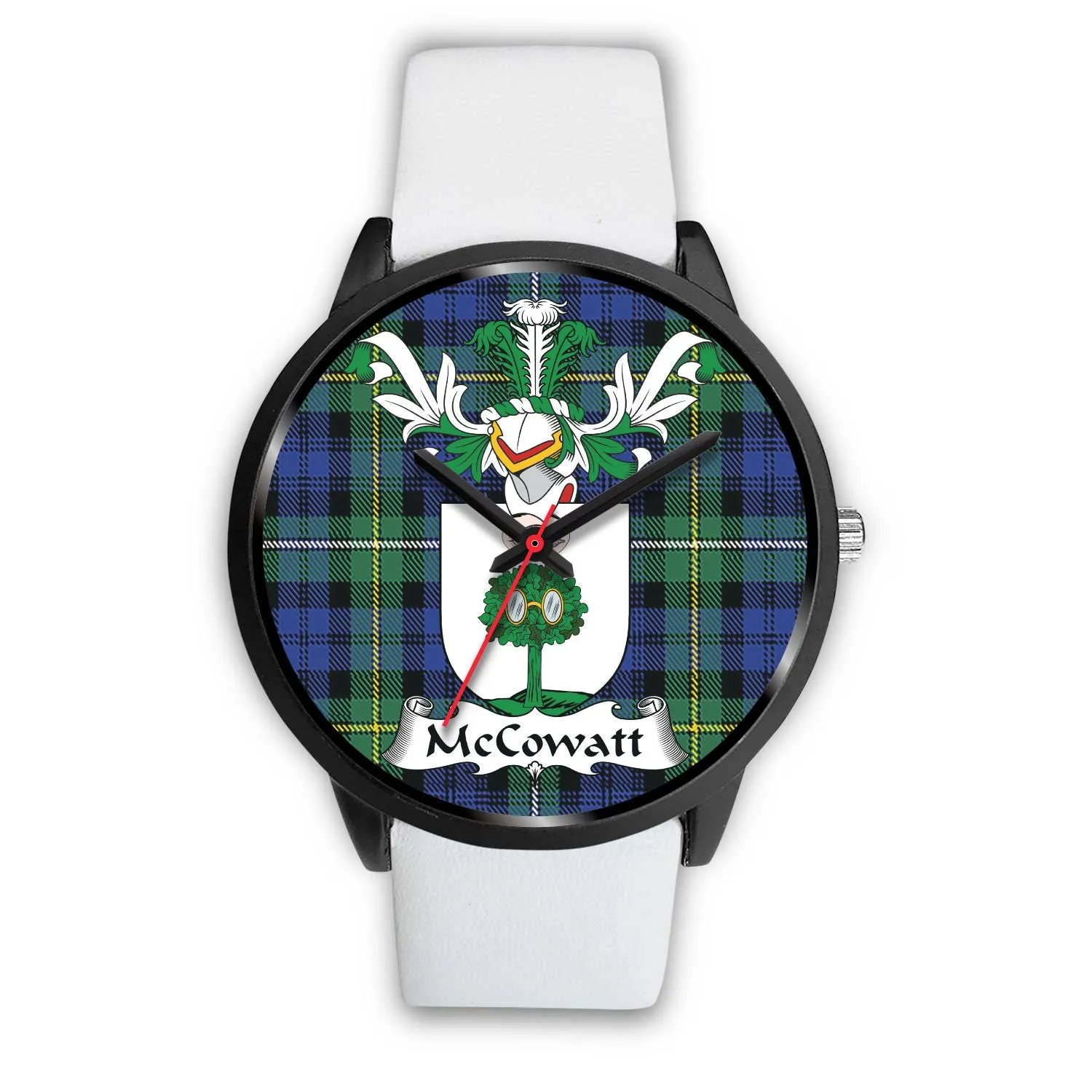 McCowatt Clan Badge Tartan Black Watch