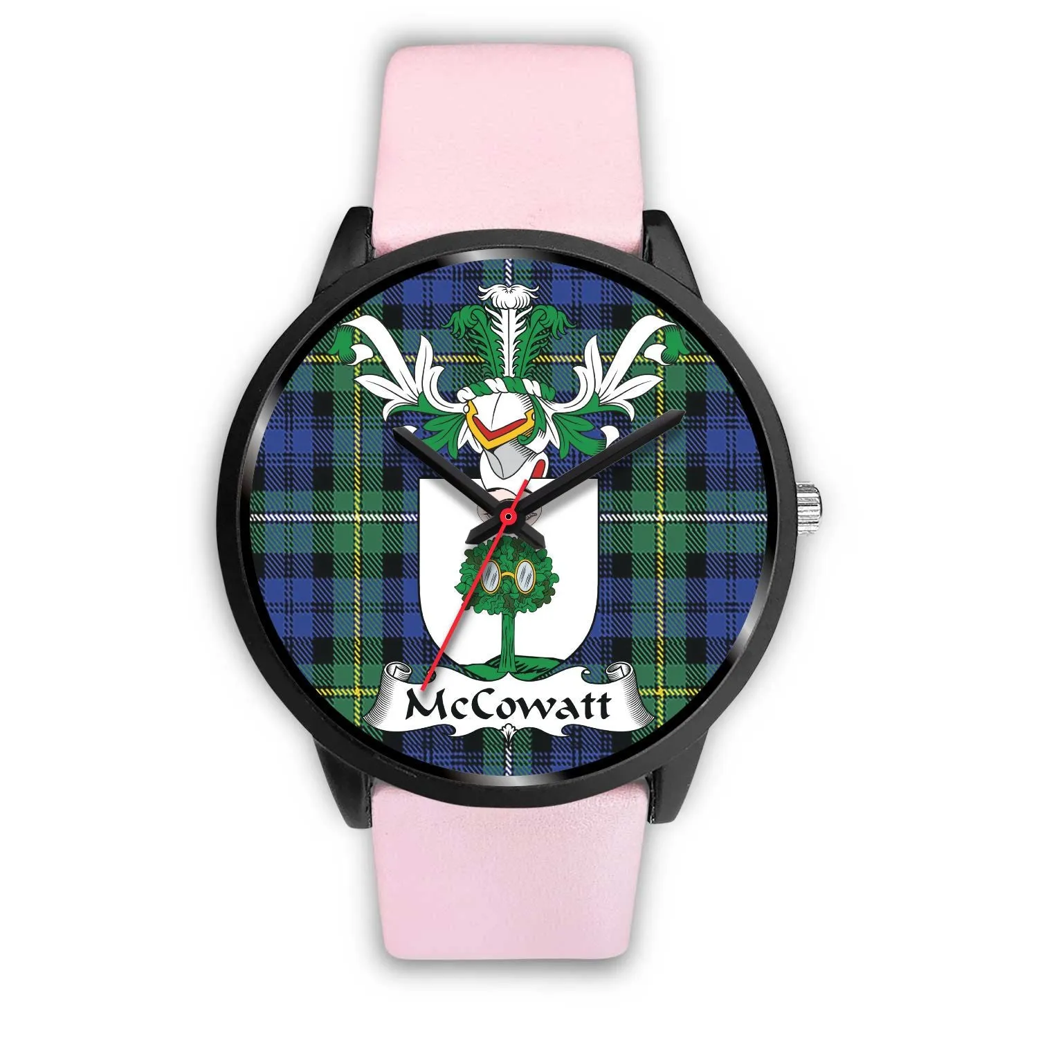 McCowatt Clan Badge Tartan Black Watch