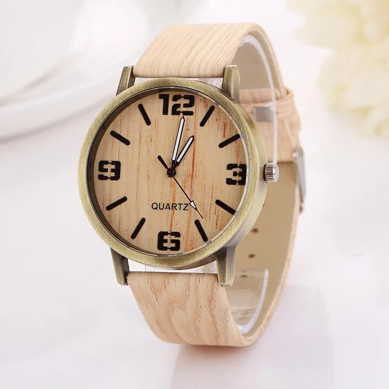 Men Wood Watch Analog Quartz Mens Wooden Watches Hours Man Dress Wach Sports Out Door Wristwatch Reloj Inteligente