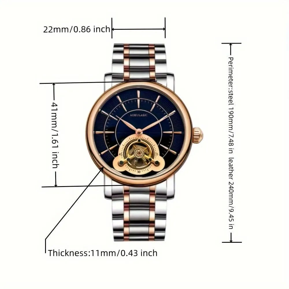 Men’s Mechanical Skeleton Watch