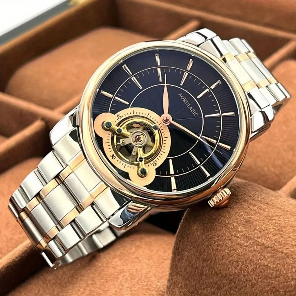 Men’s Mechanical Skeleton Watch