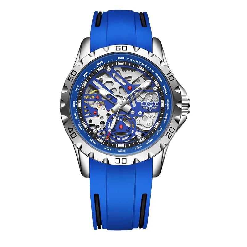 Men's Mechanical Watch - Large Dial, HD Luminous Display