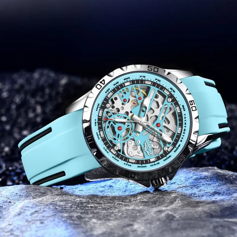 Men's Mechanical Watch - Large Dial, HD Luminous Display