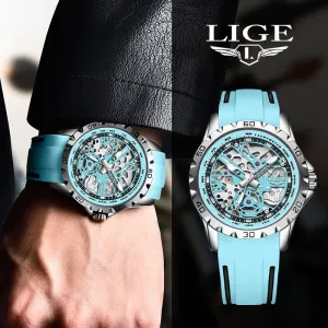 Men's Mechanical Watch - Large Dial, HD Luminous Display