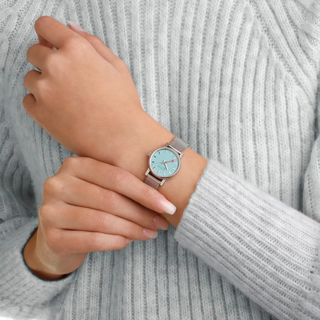 MONDAINE EVO2, WATCH, 26 MM TURQUOISE - MSE.26140.SM EVO2